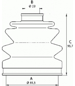 OPEN PARTS - SJK710500 - 